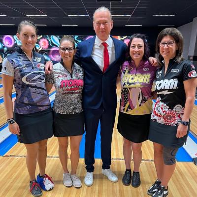 Women's Storm Pro Staffers with Marc Chavet