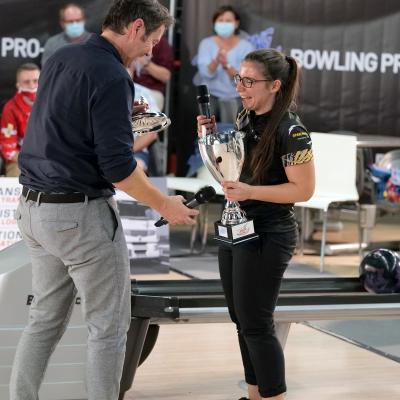 Cup Presentation B. Bidone & A. Lopes (Photo Ruel Alain)